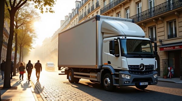 Louez un camion pour un déménagement facile à Paris